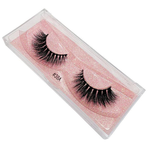 HKM-762899 3D False Eyelashes for Beauty Salon and Celebrity Looks – Box #30A-#42A (Length 11.0cm)