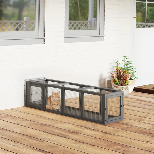 HKM-7629885 Outdoor Cat Tunnel for Exploring and Playing with Durable Fabric Design
