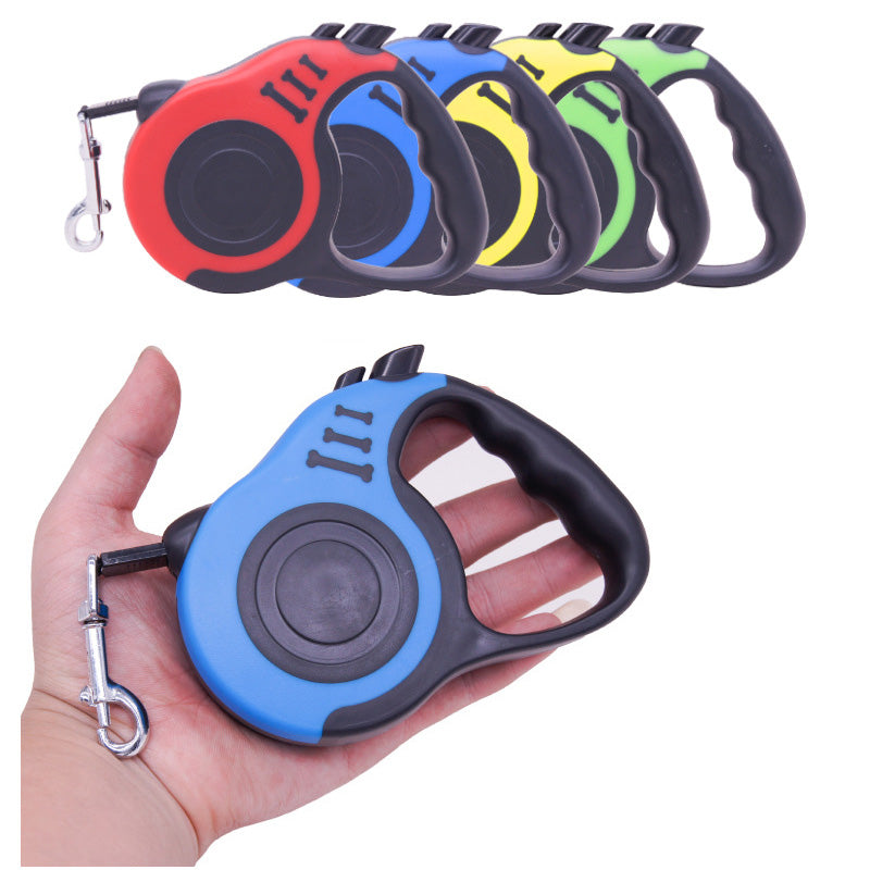 HKM-7630013 Dog Leash Towing Rope with Foldable Bowl and Waste Picker Set