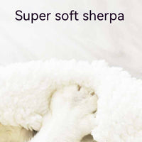 HKM-7630397 Warm Rattan Cat Nest with Cotton Cushion for Comfortable Scratching and Resting