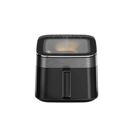 HKM-763091 6.5L Air Fryer with Clear Lid and 1700W Rapid Airflow for Roasting and Baking