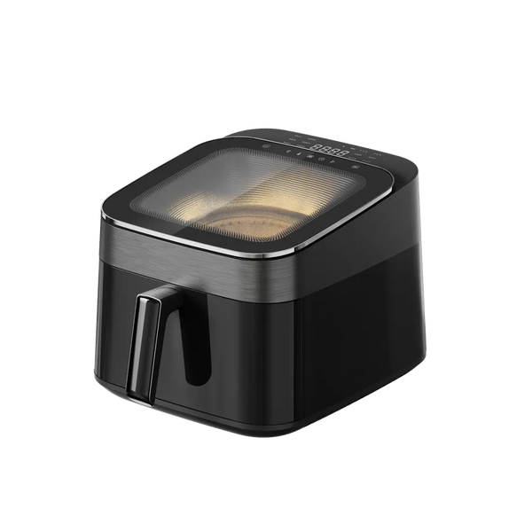 HKM-763091 6.5L Air Fryer with Clear Lid and 1700W Rapid Airflow for Roasting and Baking