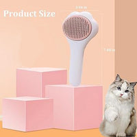 HKM-7631677 Professional Pet Hair Remover Comb for Dogs, Cats, and Rabbits - Effortlessly Removes Loose Hair and Tangles