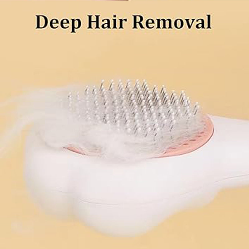 HKM-7631677 Professional Pet Hair Remover Comb for Dogs, Cats, and Rabbits - Effortlessly Removes Loose Hair and Tangles