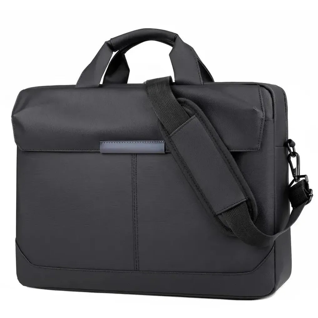HKM-763219 Waterproof Lightweight 15.6 Inch Laptop Shoulder Briefcase with Large Capacity for Students