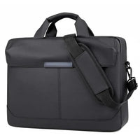 HKM-763219 Waterproof Lightweight 15.6 Inch Laptop Shoulder Briefcase with Large Capacity for Students