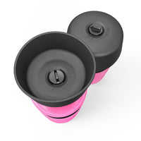 HKM-7636029 Creative Pet Water Bottle - 520ML Silicone Travel Cup in Multiple Colors