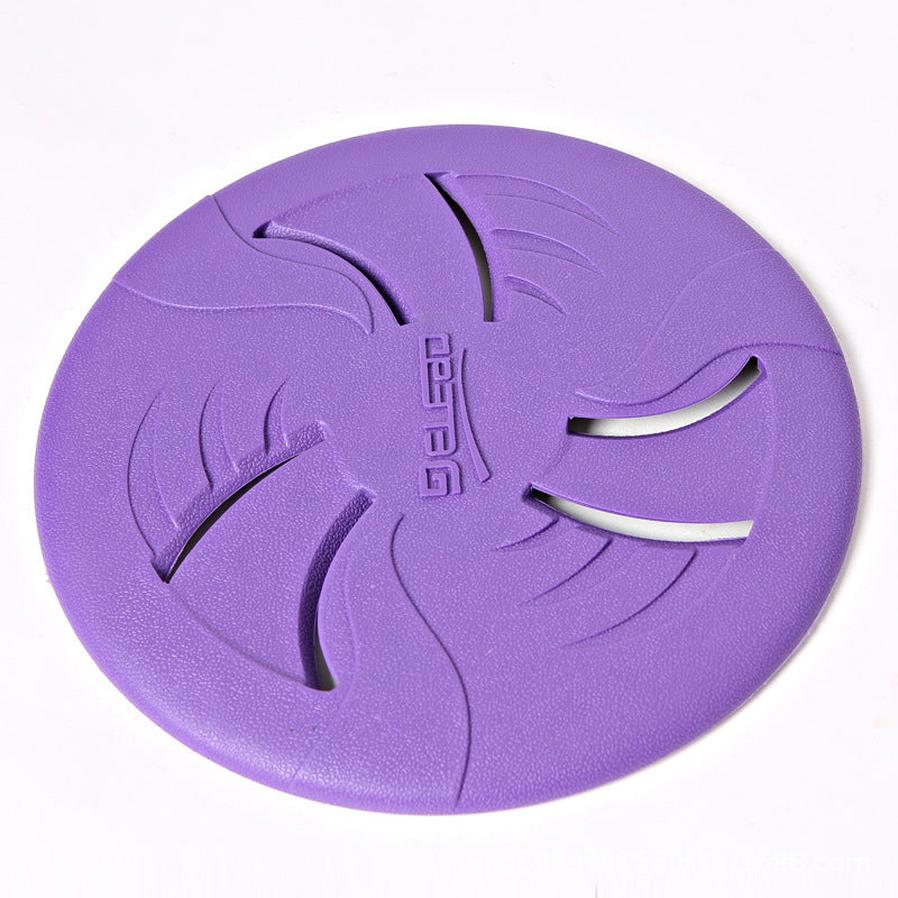 HKM-763859 Soft and Durable TPR Rubber Throwing Toy - Purple, 23 cm Diameter