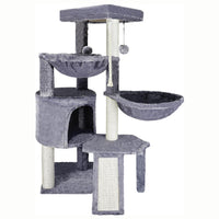 HKM-7639229 Multi-layer Cat Climbing Frame with Sisal Scratching Posts - Cute Style in Various Colors