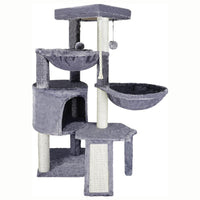 HKM-7639229 Multi-layer Cat Climbing Frame with Sisal Scratching Posts - Cute Style in Various Colors