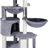 HKM-7639229 Multi-layer Cat Climbing Frame with Sisal Scratching Posts - Cute Style in Various Colors