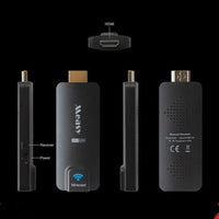HKM-763923 HD WiFi Video Projector with Signal Synchronization for Enhanced Screen Viewing