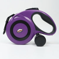 HKM-7639741 Automatic Telescopic Traction Rope for Pets - 5m and 8m Options, ABS and Nylon Construction
