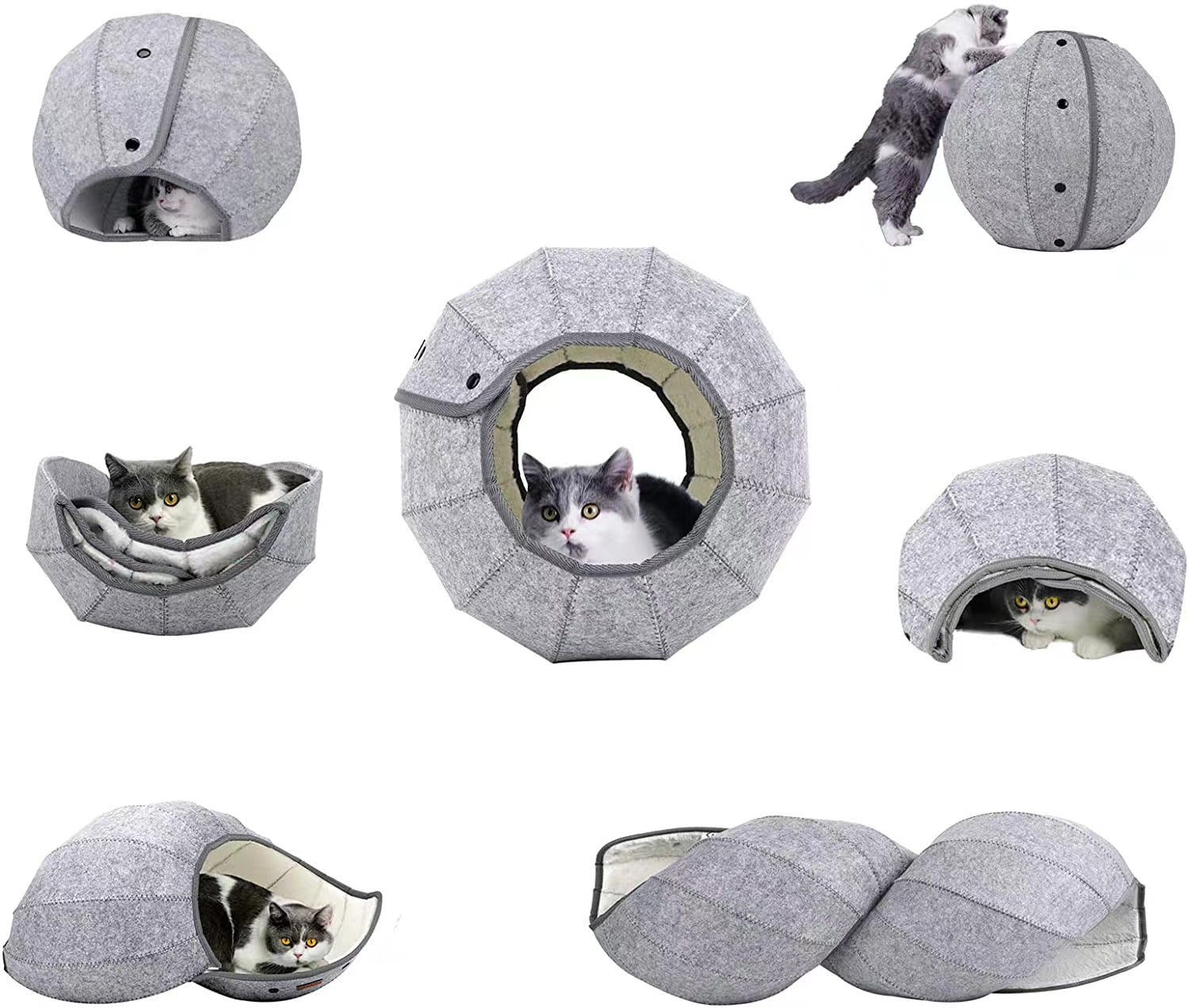 HKM-7639997 Foldable Breathable Pet Bed for Dogs - 41x38x28cm - Available in Various Colors