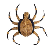 HKM-7640125 Spider Costume for Cats and Dogs with Adjustable Straps - Halloween Themed Pet Outfit