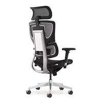 HKM-764115 Ergonomic High Back Reclining Leather Office Chair with Swivel Feature for Computer Desks