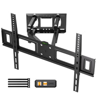HKM-764179 Full Motion Articulating Swivel TV Wall Mount for 26-65 Inch Flat and Curved Screens