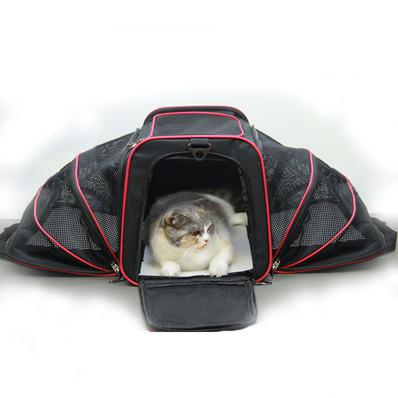 HKM-7642173 Portable Breathable Cat Carrying Backpack - Variety of Colors and Patterns - 56-75L Capacity