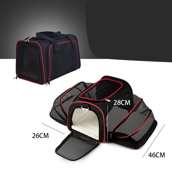 HKM-7642173 Portable Breathable Cat Carrying Backpack - Variety of Colors and Patterns - 56-75L Capacity