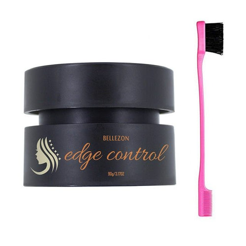 HKM-764243 Anti-Frizz Hair Wax Gel for Long-Lasting Styling and Edge Control - 90g