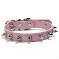 HKM-7643197 Durable PU Leather Pet Anti-Bite Collar with Metal Accents - Comfortable & Sturdy Design