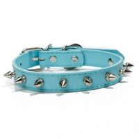 HKM-7643197 Durable PU Leather Pet Anti-Bite Collar with Metal Accents - Comfortable & Sturdy Design