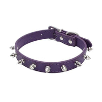 HKM-7643197 Durable PU Leather Pet Anti-Bite Collar with Metal Accents - Comfortable & Sturdy Design
