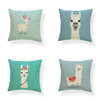 HKM-764499 Fashionable Digital Printing Polyester Cushion Pillowcase - 45x45cm, Multiple Designs Available