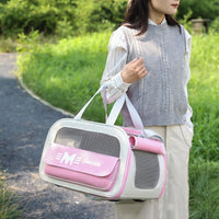 HKM-7647933 Portable Cat Diaper Bag with Large Capacity and Breathable Design for Travel