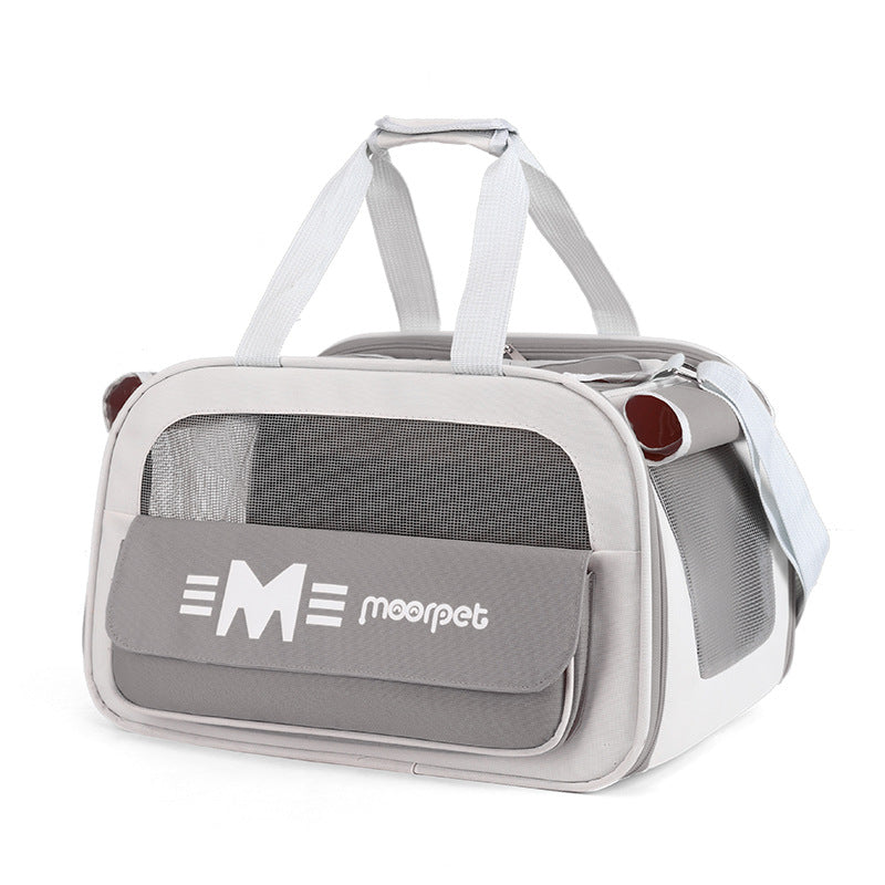 HKM-7647933 Portable Cat Diaper Bag with Large Capacity and Breathable Design for Travel