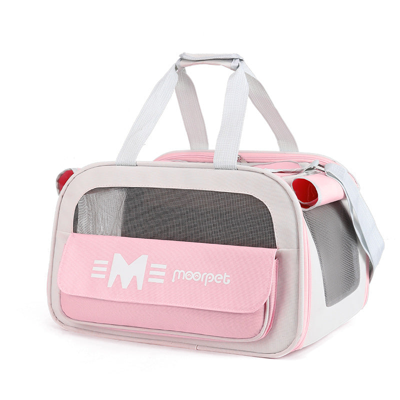 HKM-7647933 Portable Cat Diaper Bag with Large Capacity and Breathable Design for Travel