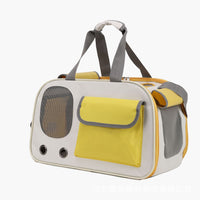 HKM-7647933 Portable Cat Diaper Bag with Large Capacity and Breathable Design for Travel