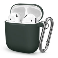HKM-765011 Silicone Dust Plug Soft Cover Compatible with iPhone and AirPods 1/2 - Simple Design in Solid Color