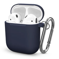 HKM-765011 Silicone Dust Plug Soft Cover Compatible with iPhone and AirPods 1/2 - Simple Design in Solid Color