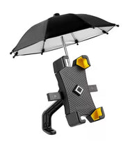 HKM-765075 Universal Handlebar Mobile Phone Holder for Motorcycles and Bicycles, 360° Rotation, Quake-Proof Design