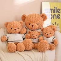 HKM-7651133 White Sweater Teddy Bear Plush Toy in Various Sizes (30cm to 130cm)