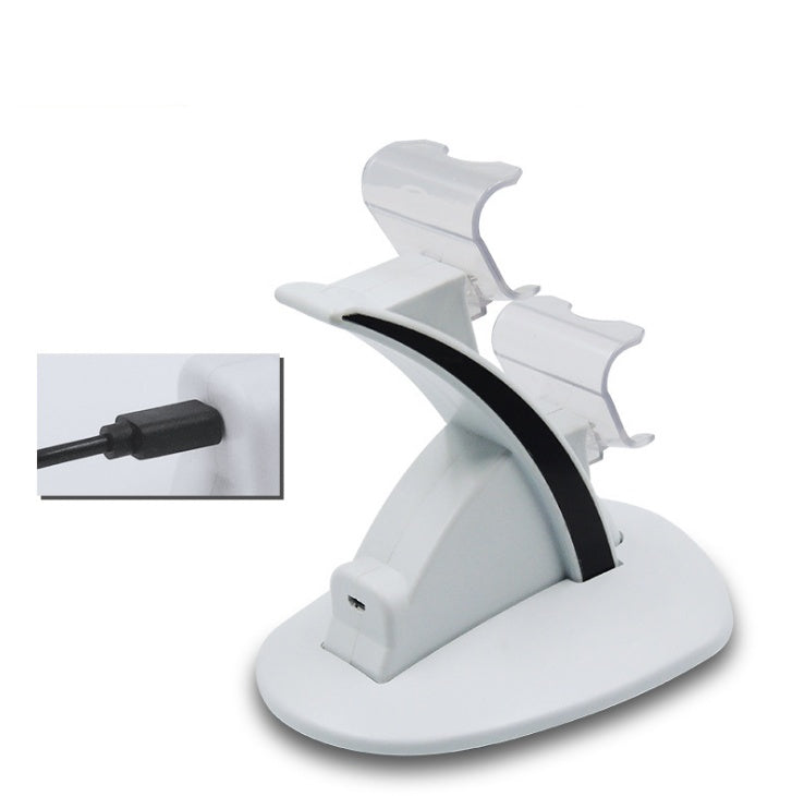 HKM-765139 Dual Charging Dock for PS4 Controllers with Blue LED Indicator