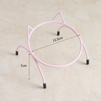 HKM-7651645 Cervical Spine Protective Ceramic Pet Bowl for Cats and Dogs - Various Stylish Designs