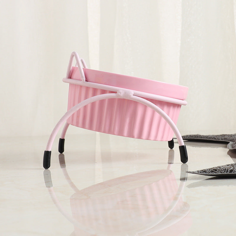HKM-7651645 Cervical Spine Protective Ceramic Pet Bowl for Cats and Dogs - Various Stylish Designs