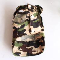 HKM-7652029 Camouflage Floral Vest for Pets - Stylish Autumn & Winter Apparel in Multiple Sizes