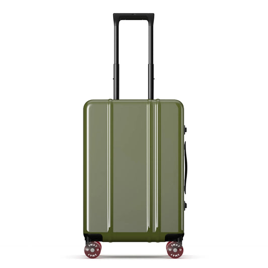 HKM-765203 Customisable Logo Travel Trolley Suitcase with Aluminium Frame and Spinner Wheels