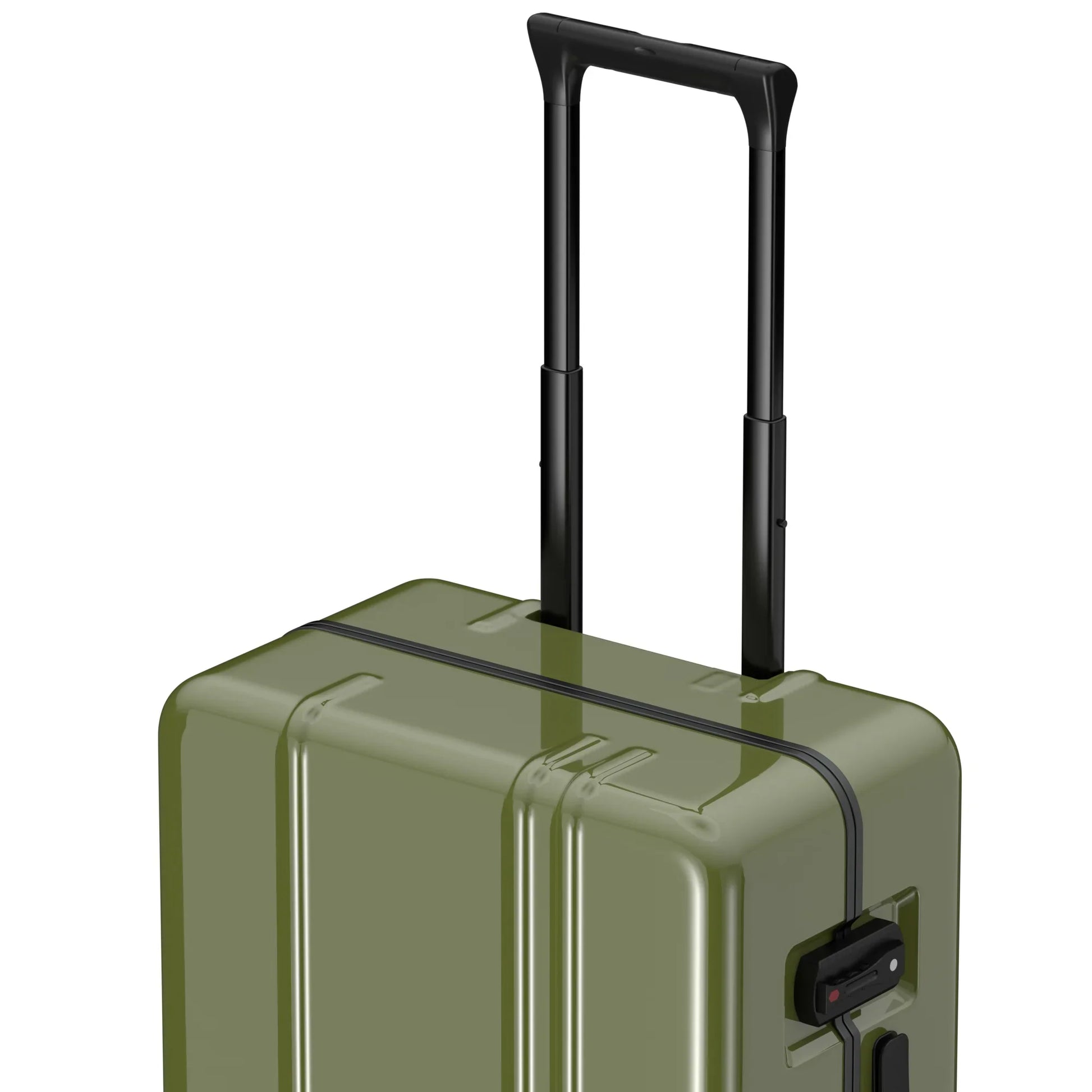 HKM-765203 Customisable Logo Travel Trolley Suitcase with Aluminium Frame and Spinner Wheels