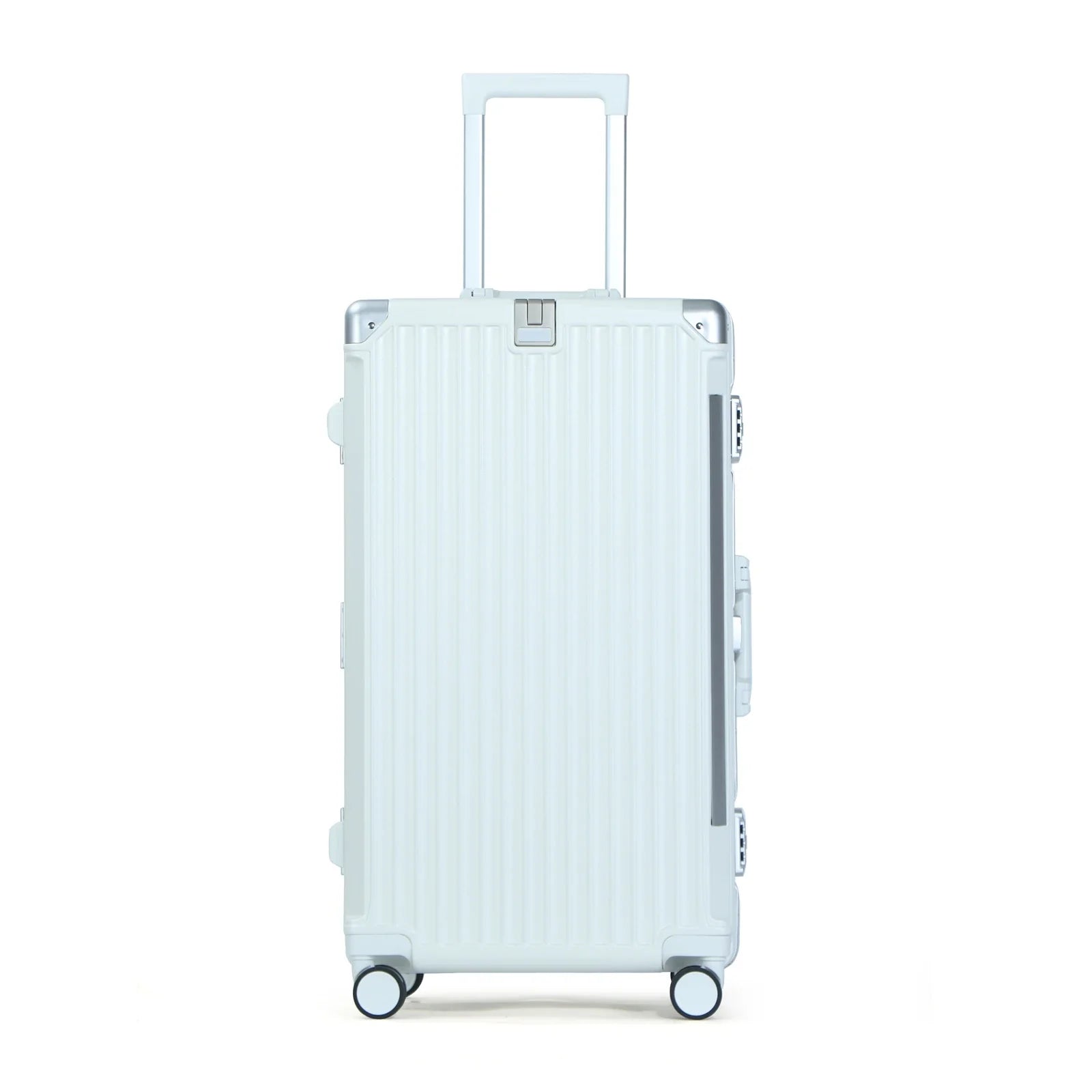 HKM-765203 Customisable Logo Travel Trolley Suitcase with Aluminium Frame and Spinner Wheels
