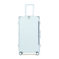 HKM-765203 Customisable Logo Travel Trolley Suitcase with Aluminium Frame and Spinner Wheels
