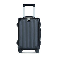 HKM-765203 Customisable Logo Travel Trolley Suitcase with Aluminium Frame and Spinner Wheels