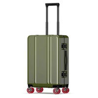 HKM-765203 Customisable Logo Travel Trolley Suitcase with Aluminium Frame and Spinner Wheels