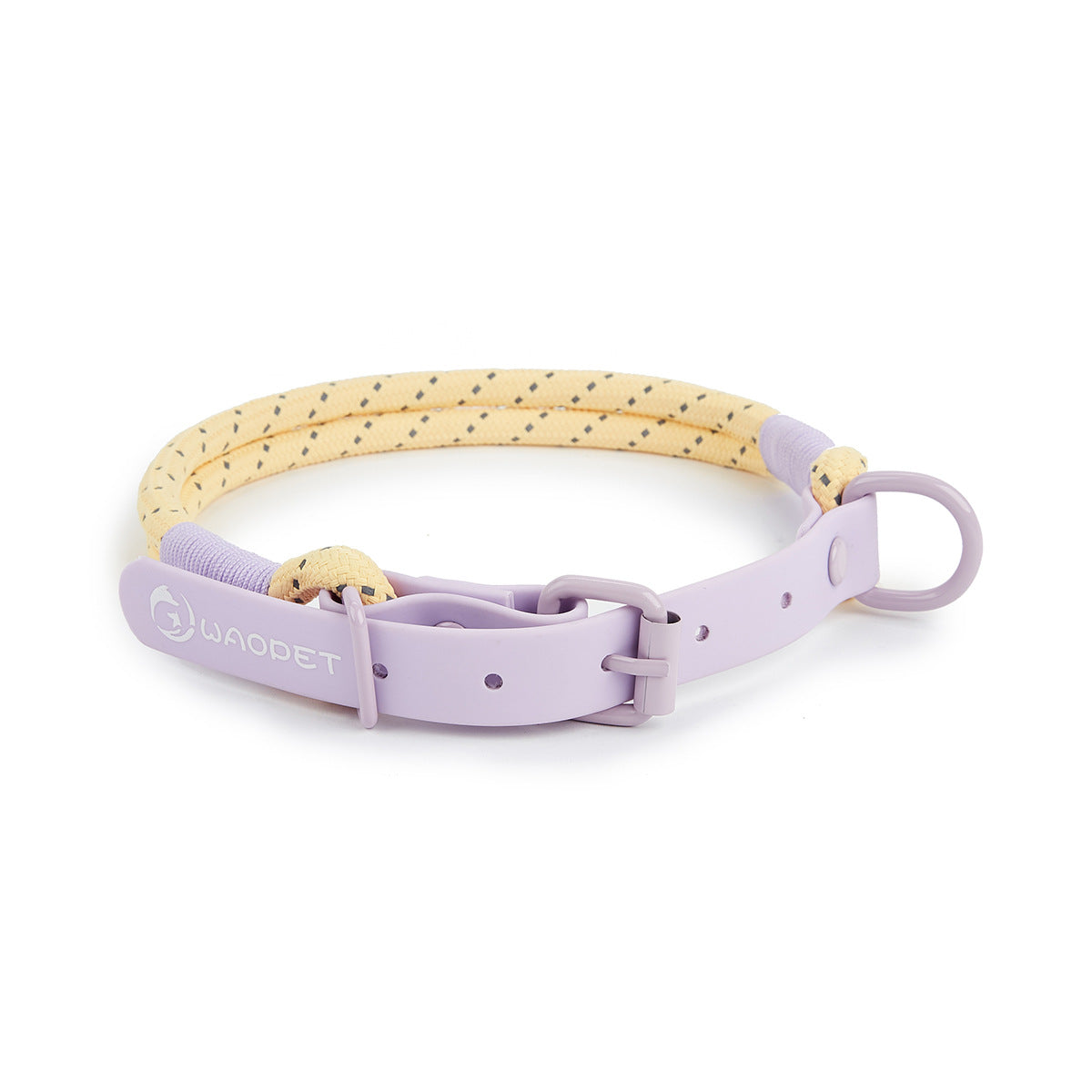 HKM-7652925 Adjustable Dog Traction Vest and Collar Set with Leash - Available in Purple and Pink