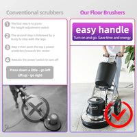 HKM-765395 Multifunctional Carpet and Marble Floor Polishing Scrubber Machine