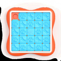 HKM-765459 Interactive Golden Retriever Puppy Toy with Food Dispensing Feature for Pet Training