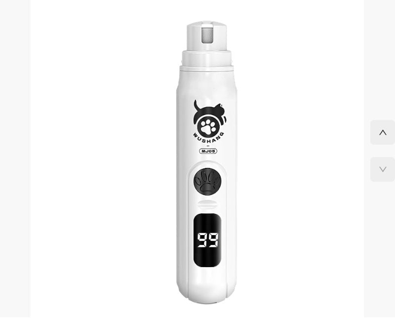 HKM-7655229 Electric Pet Nail Piercing Device with 3-Speed Adjustment and Power Display